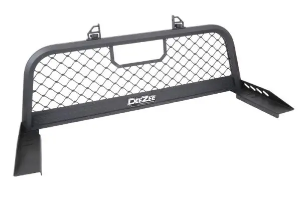 Deezee Universal Cargo Management Cab Rack - Txt Blk Mesh thumbnail 2