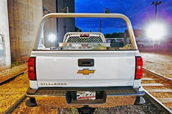 Deezee 15-23 Chevrolet Colorado Cargo Management Rear Rack - Silver image 2
