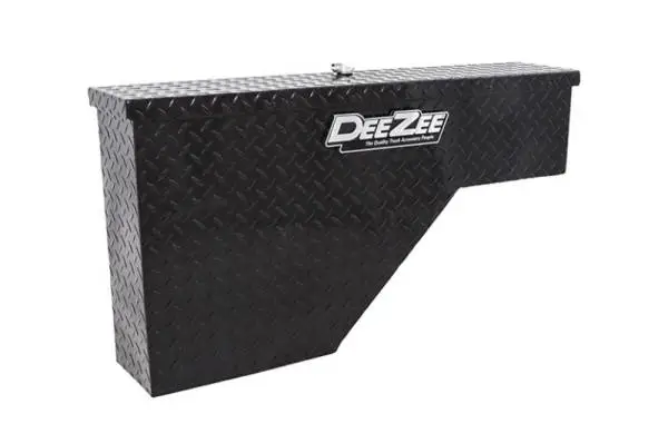 Deezee Universal Tool Box - Specialty Wheel Well Black BT (Driver Side) image 2