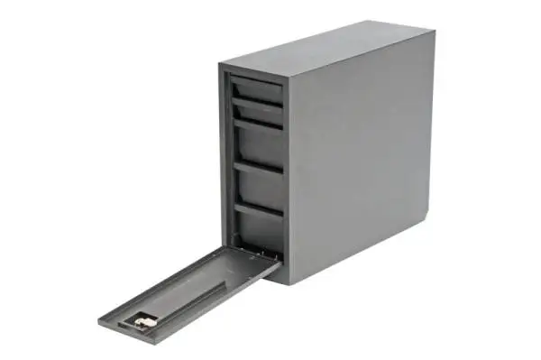 Deezee Universal Tool Box - Wheel Well Box With Drawers (Steel) image 6