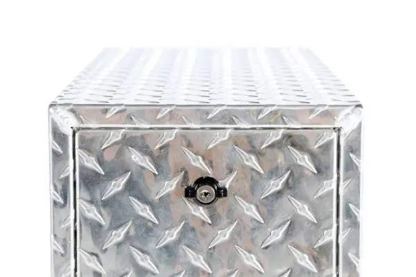 Deezee Universal Tool Box - Wheel Well Box With Drawers (Aluminum) image 4