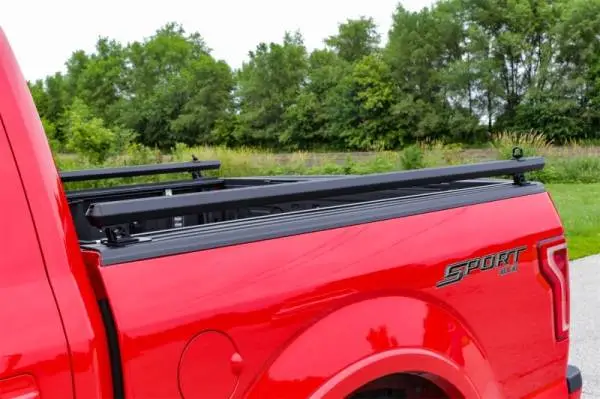 Deezee 14-23 Chevrolet Silverado Hex Series Side Rails - Texture Black 5 1/2Ft Bed thumbnail 2