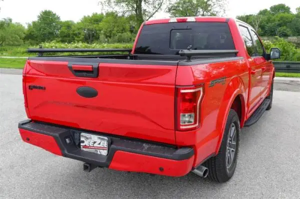 Deezee 14-23 Chevrolet Silverado Hex Series Side Rails - Texture Black 5 1/2Ft Bed thumbnail 3