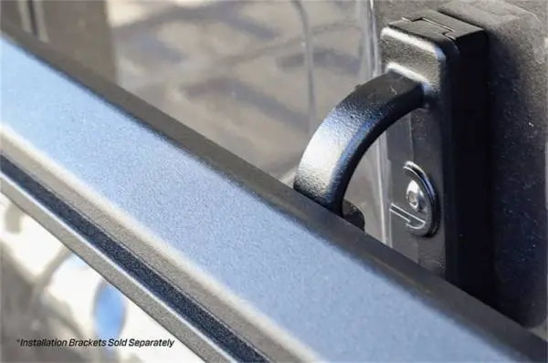 Deezee 19-23 Dodge/Ram Ram Cargo Management - Hex Bed Rails 5 1/2Ft Bed Txt Blk thumbnail 3