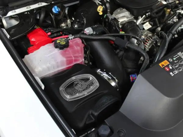 aFe Momentum HD Pro DRY S Stage 2 Intake System 11-16 GM Diesel Trucks V8-6.6L (td) LML image 3