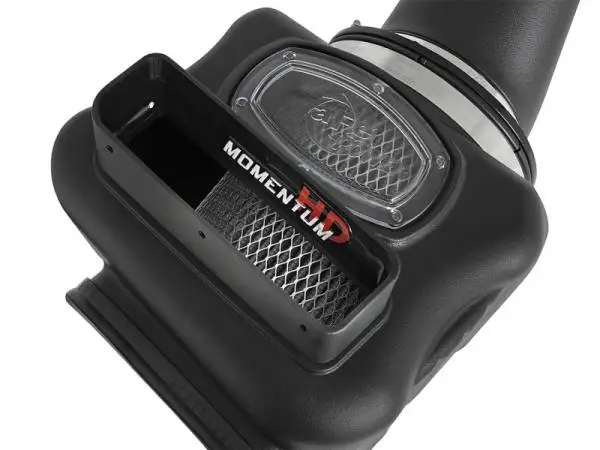 aFe Momentum HD Pro DRY S 2017 GM Diesel Trucks V8-6.6L Cold Air Intake System image 6