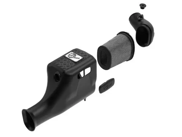 aFe MagnumForce Stage 2 Si Cold Intake System w/PDS 03-07 Ford Diesel Trucks V8-6.0L image 2