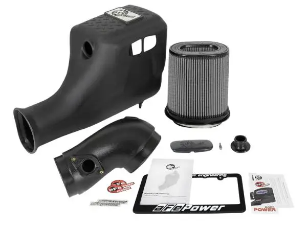 aFe MagnumForce Stage 2 Si Cold Intake System w/PDS 03-07 Ford Diesel Trucks V8-6.0L image 8