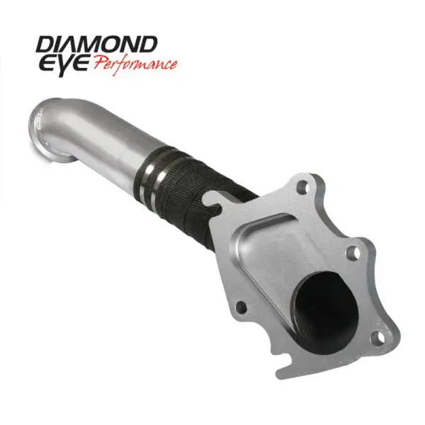 Diamond Eye TURBO-DIRECT 3in AL CHEVY LB7 DURAMAX 01-04 5 BTWN TURBO & F PIPE TRANS DIPSTICK MOD REQ thumbnail 5