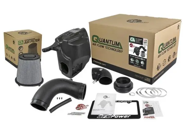 aFe Quantum Pro DRY S Cold Air Intake System 13-18 Dodge Cummins L6-6.7L - Dry image 7