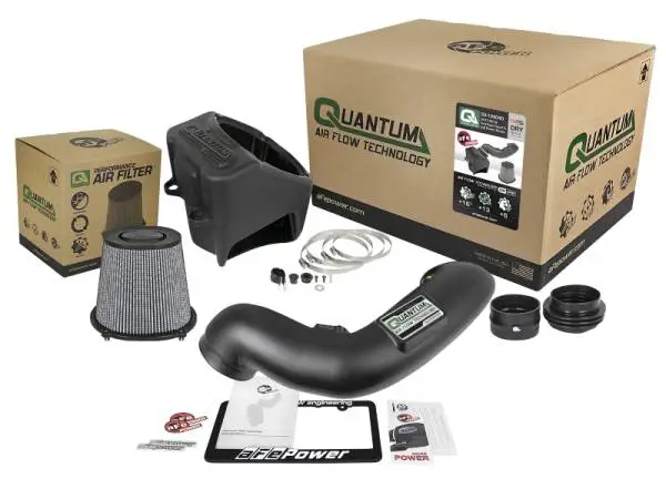 aFe Quantum Pro DRY S Cold Air Intake System 17-18 Ford PowerStroke V8 6.7L (td) image 7