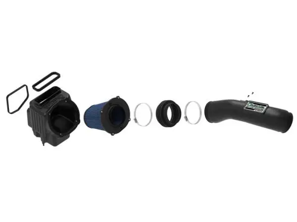 aFe Quantum Pro 5R Cold Air Intake System 17-18 GM/Chevy Duramax V6-6.6L L5P - Oiled image 6