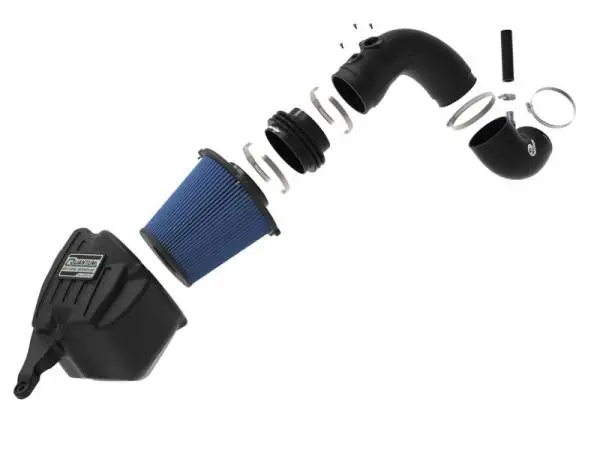 aFe Quantum Cold Air Intake System w/ Pro 5R Media 10-12 Dodge Ram Diesel Trucks L6-6.7L (td) image 2