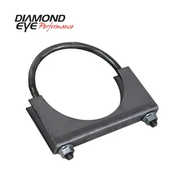 Diamond Eye CLAMP 4in 3/8in U-BOLT 11 GAUGE SADDLE HEAVY DUTY image 2
