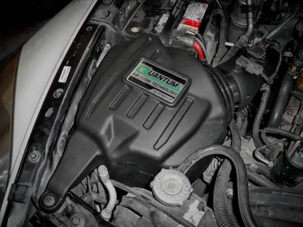 aFe 07-09 Ram 2500/3500 Cummins L6-6.7L (td) Quantum Cold Air Intake System w/ Pro Dry S Filter image 2