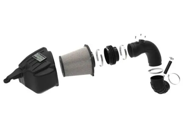 aFe 07-09 Ram 2500/3500 Cummins L6-6.7L (td) Quantum Cold Air Intake System w/ Pro Dry S Filter image 3