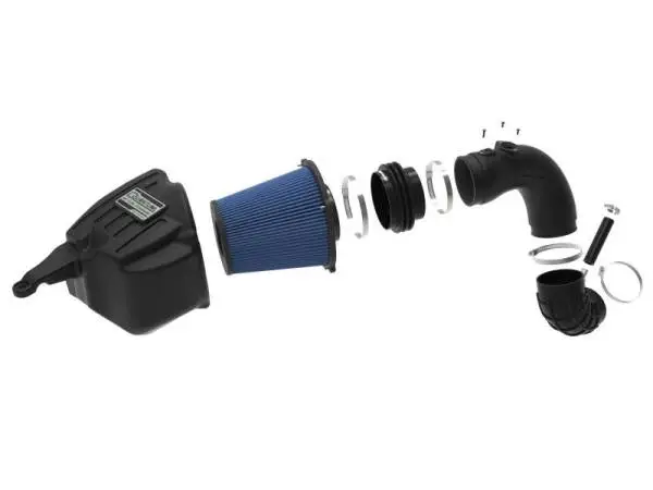 aFe 07-09 Ram 2500/3500 Cummins L6 6.7L (td)(Diesel) Quantum Cold Air Intake System w/ Pro 5R Filter image 3