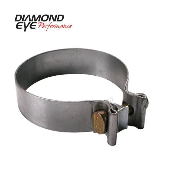 Diamond Eye CLAMP Band 2-1/2in METRIC HARDWARE 409 SS