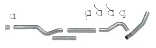 Diamond Eye KIT 4in Catback MFLR RPLCMENT PIPE Single AL: 01-05 CHEVY/GMC 6.6L 2500/3500 thumbnail 3
