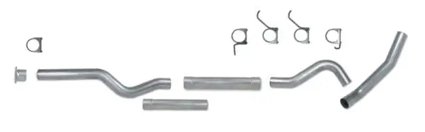 Diamond Eye KIT 4in Catback MFLR RPLCMENT PIPE Single AL: 01-05 CHEVY/GMC 6.6L 2500/3500 thumbnail 5