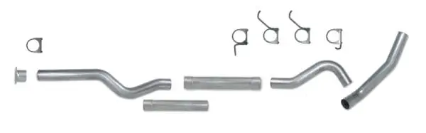 Diamond Eye KIT 4in Catback Single MFLR RPLCMENT PIPE SS 01-05 CHEVY/GMC 6.6L 2500/3500 thumbnail 5