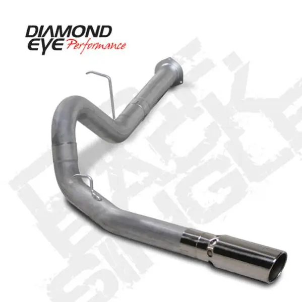 Diamond Eye KIT 4in DPF-BACK Single AL 07.5-10 CHEVY 6 6L 2500/3500 PCKGD BX46X14X14OD EL-PL thumbnail 3