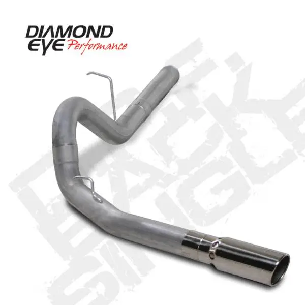 Diamond Eye KIT 4in DPF-BACK Single AL: 11-12 CHEVY 6.6L 2500/350 image 2