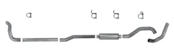 Diamond Eye KIT 4in Turbo Back SGL AL: 2-WHEEL DRIVE ONLY 89-93 DODGE CUMMINS 5.9L image 5