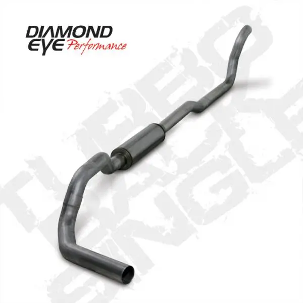 Diamond Eye KIT 4in Turbo Back Single SS DDG2X4 89-93 Dodge 5.9L Cummins 2500/3500 image 2