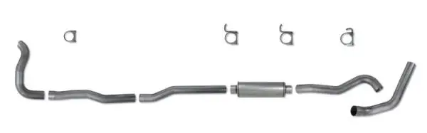 Diamond Eye KIT 4in Turbo Back SGL AL: 4-WHEEL DRIVE ONLY 89-93 DODGE CUMMINS 5.9L thumbnail 4