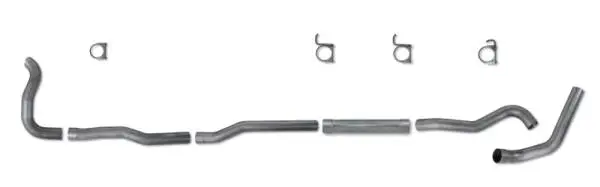 Diamond Eye KIT 4in Turbo Back MFLR RPLCMENT PIPE SGL AL: 89-93 DODGE CUMMINS 5.9L thumbnail 4