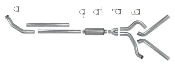 Diamond Eye KIT 4in Turbo Back DUAL AL: 94-02 DODGE CUMMINS 5.9L image 3
