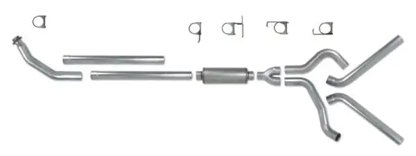 Diamond Eye KIT 4in Turbo Back DUAL AL: 94-02 DODGE CUMMINS 5.9L image 5