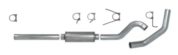 Diamond Eye KIT 4in Catback Single AL: 2004.5-2007.5 DODGE CUMMINS 600 image 4