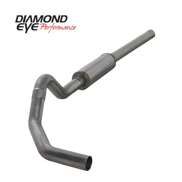 Diamond Eye KIT 4in Catback MFLR RPLCMENT PIPE Single SS: 2004.5-2007.5 DODGE CUMMINS 600 thumbnail 7