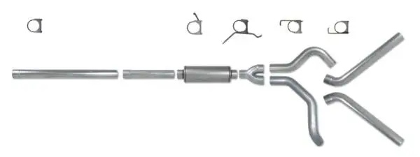 Diamond Eye KIT 4in Catback DUAL AL: 2004.5-2007.5 DODGE CUMMINS 600