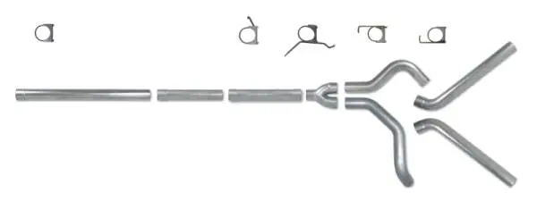Diamond Eye KIT 4in Catback MFLR RPLCMENT PIPE DUAL AL: 2004.5-2007.5 DODGE CUMMINS 600 thumbnail 5