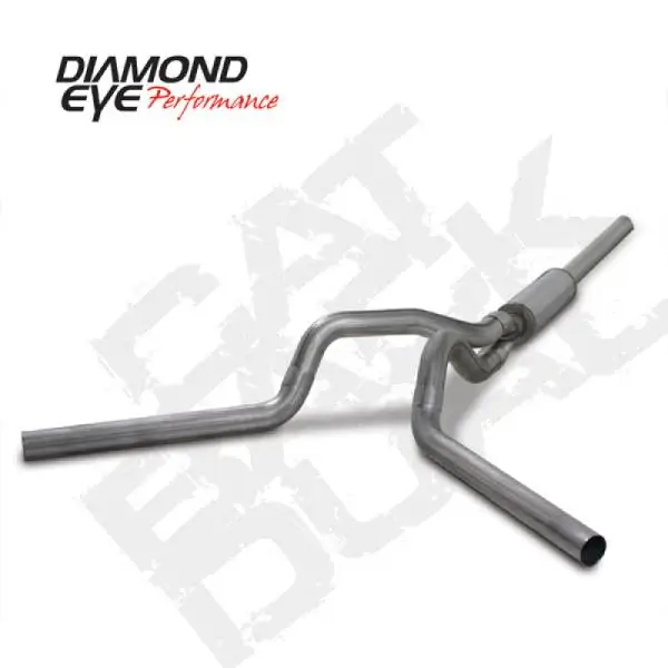 Diamond Eye KIT 4in Catback DUAL SS: 2004.5-2007.5 DODGE CUMMINS 600 image 3