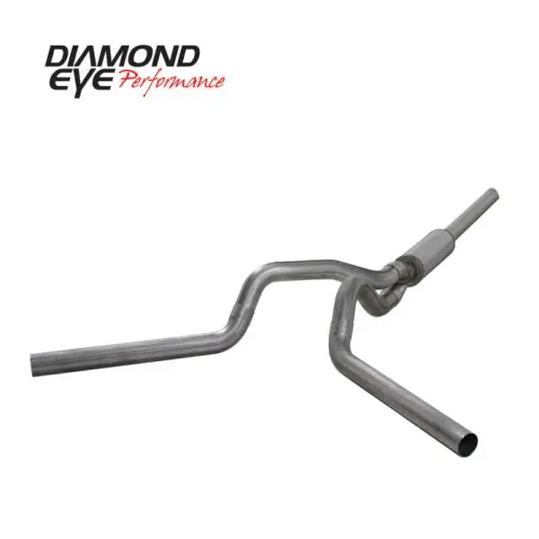 Diamond Eye KIT 4in Catback DUAL SS: 2004.5-2007.5 DODGE CUMMINS 600 image 4