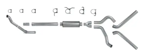 Diamond Eye KIT 4in Turbo Back DUAL SS: 94-97 FORD 7.3L F250/F350 PWRSTROKE NFS W/ CARB EQUIV STDS thumbnail 5