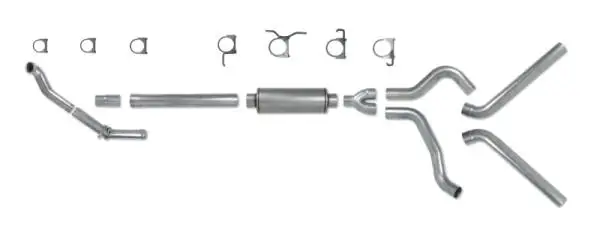 Diamond Eye KIT 4in Turbo Back DUAL SS: 94-97 FORD 7.3L F250/F350 PWRSTROKE NFS W/ CARB EQUIV STDS thumbnail 6