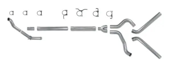 Diamond Eye KIT 4in TB MFLR RPLCMENT PIPE DUAL SS 94-97 5 7 3L F250/F350 PWRSTROKE NFS W CARB STDS thumbnail 5