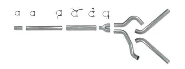 Diamond Eye KIT 4in Catback DUAL SS: 94-97 FORD 7.3L F250/F350 PWRSTROKE thumbnail 2