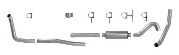 Diamond Eye Performance Turbo Back Exhaust Kit AL