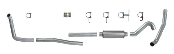 Diamond Eye Performance Turbo Back Exhaust Kit AL thumbnail 2