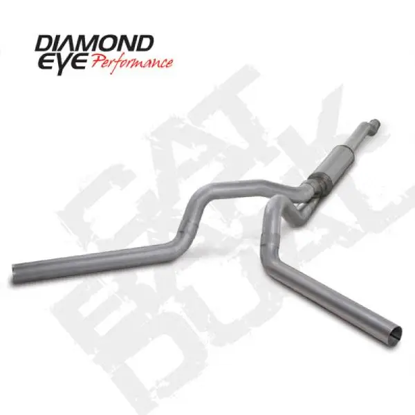 Diamond Eye KIT 4in Catback DUAL AL: 03-07 FORD 6.0L F250/F350 thumbnail 2