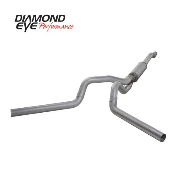 Diamond Eye KIT 4in Catback MFLR RPLCMENT PIPE DUAL AL: 03-07 FORD 6.0L F250/F350 thumbnail 7