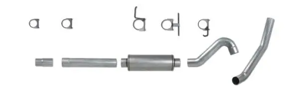 Diamond Eye KIT 4in Catback Single AL: 03-06 FORD 6.0L EXCURSION thumbnail 4