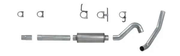Diamond Eye KIT 4in Catback Single AL: 03-06 FORD 6.0L EXCURSION thumbnail 5
