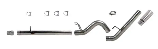 Diamond Eye KIT 4in DPF-BACK SGL SS 08-09 6 4L F250/F350 PCKGD BX46X14X14OD EL-PL 44inX13 5inX13 5in thumbnail 5